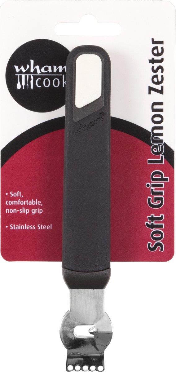 Wham Cook Soft Grip Zester Lemon