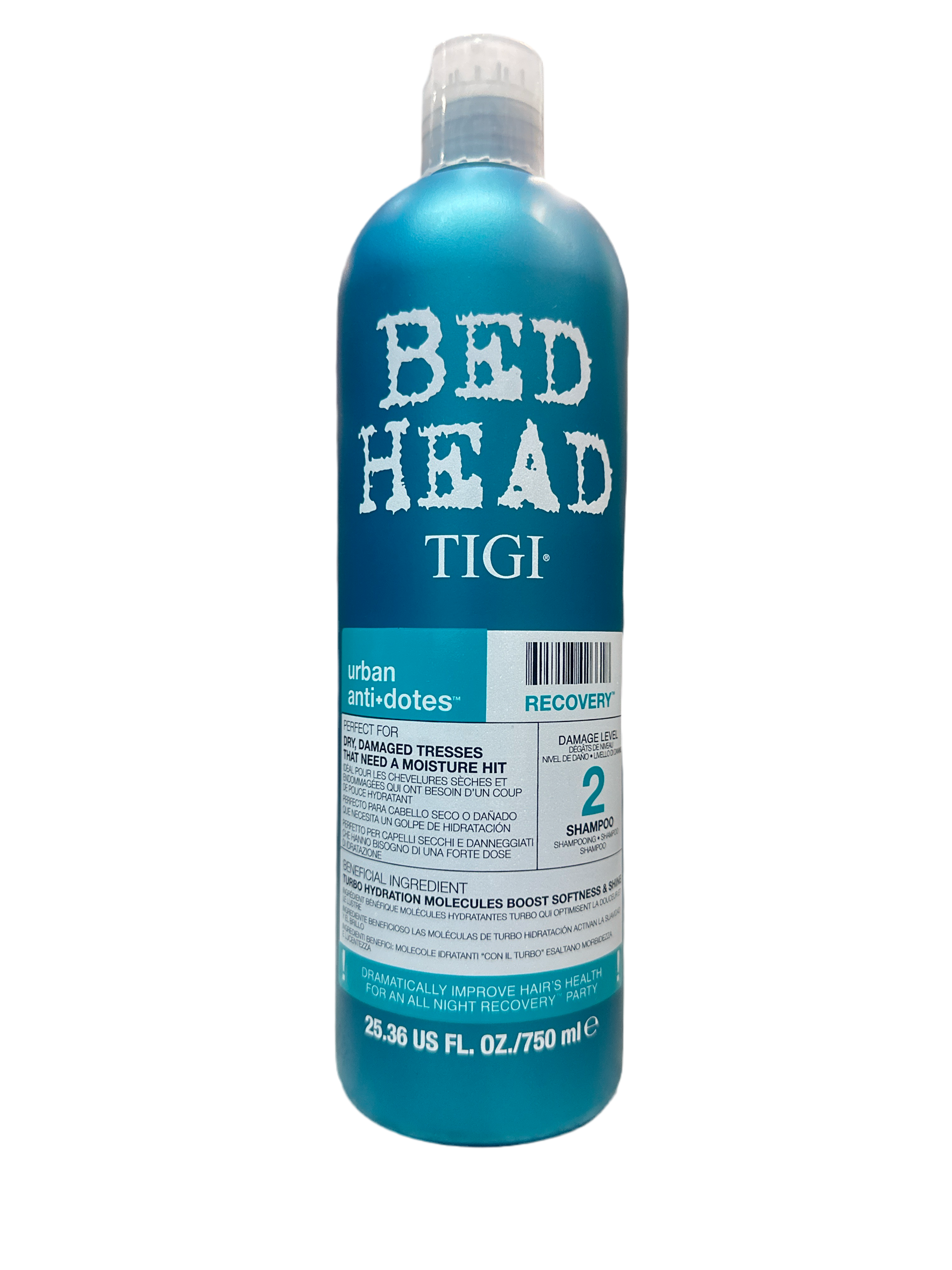 TIGI Bed Head Recovery Shampoo 750ml