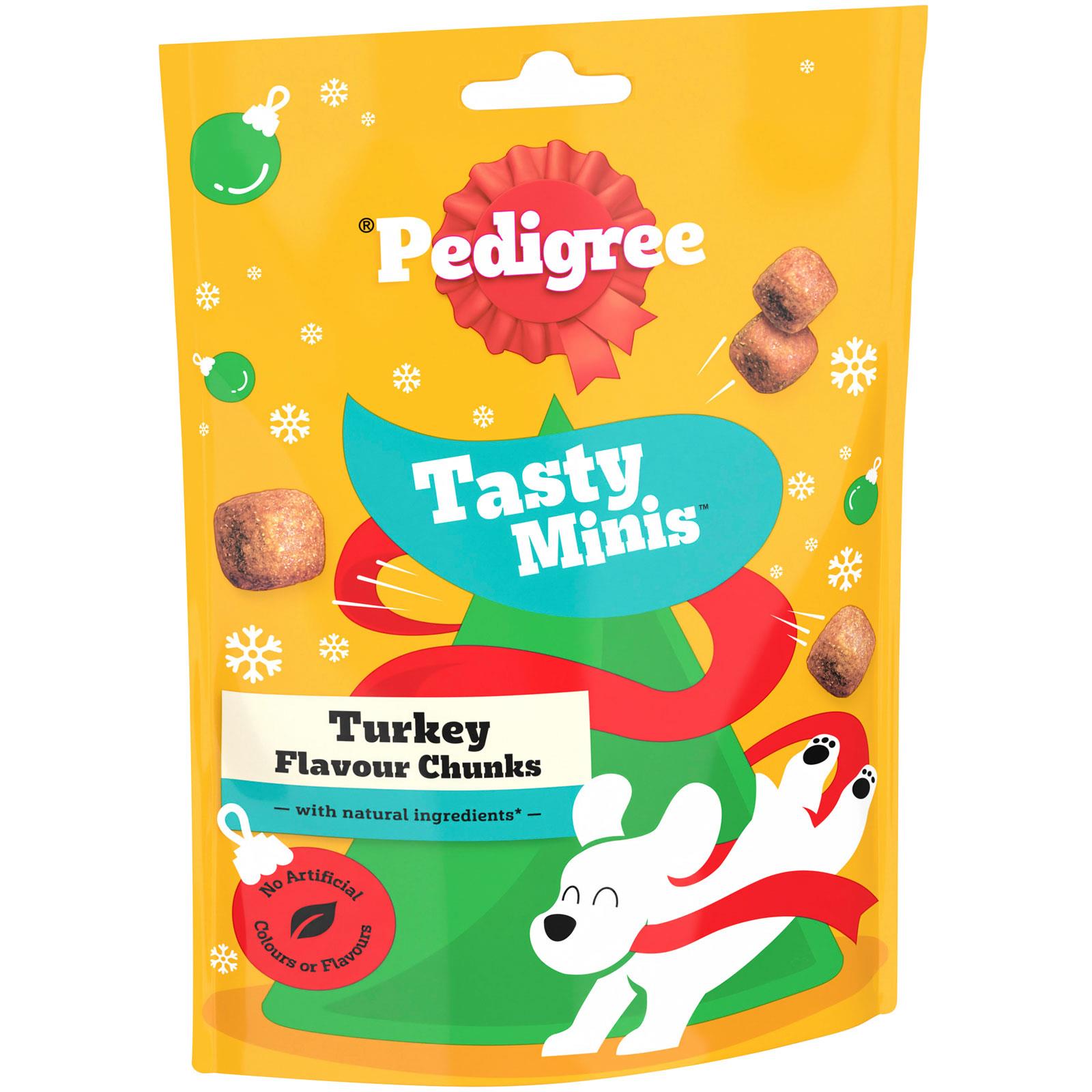 Pedigree Xmas Tasty Minis Turkey 130G 27/01/27