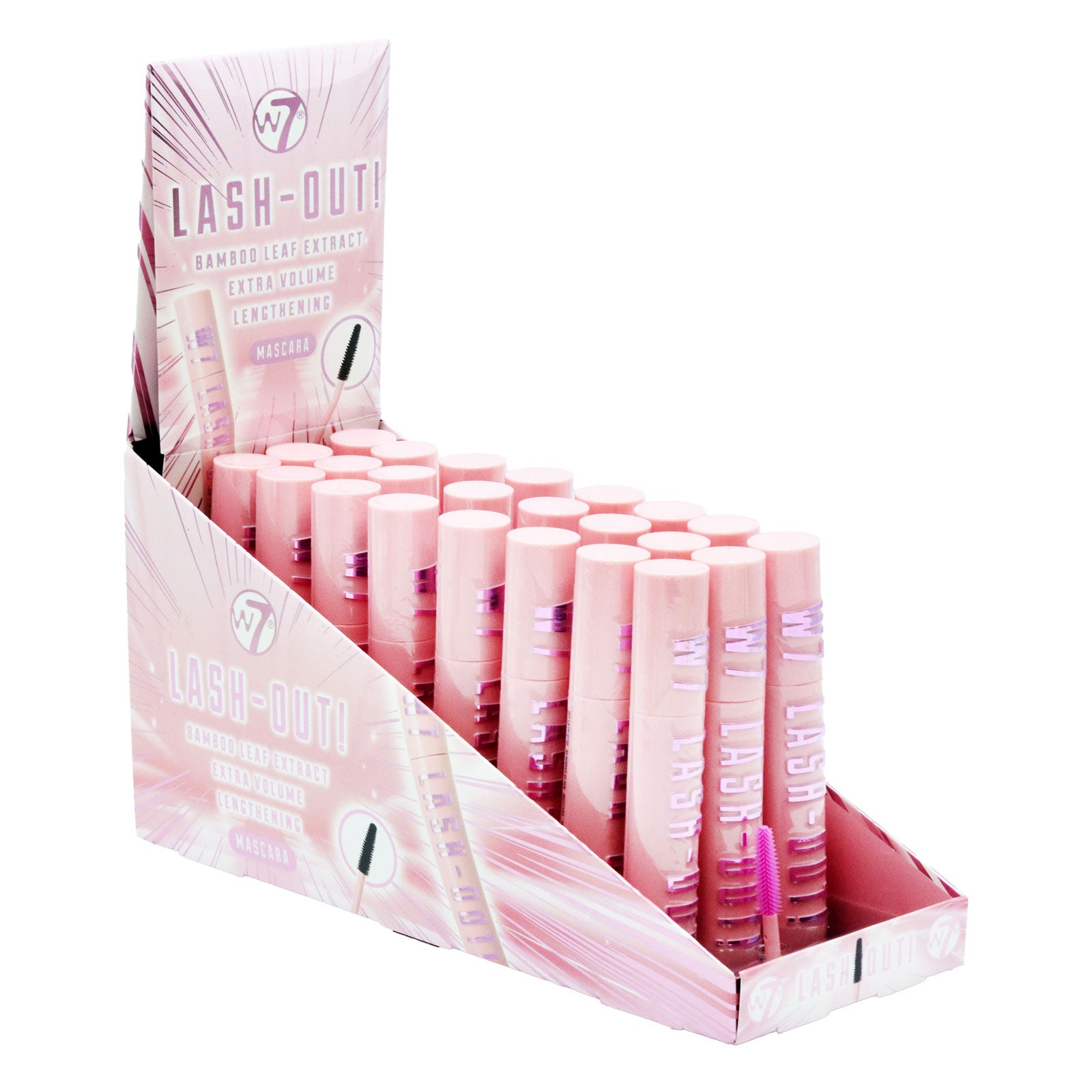 W7 Black Mascara Lash Out Blackest | High Quality Tissue Product Online - Product Image