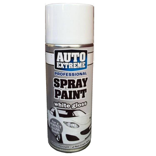 Auto Extreme White Gloss Spray Paint 400ml