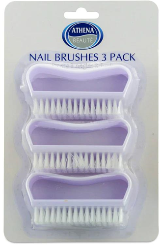 Athena Nail Brush Set 3 Pk