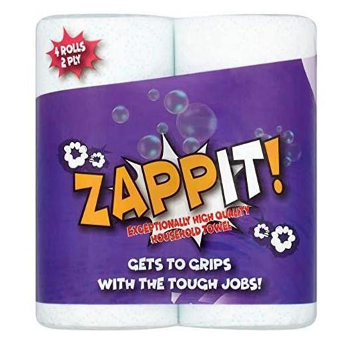 Zapp It Kitchen Towel 4 Pack