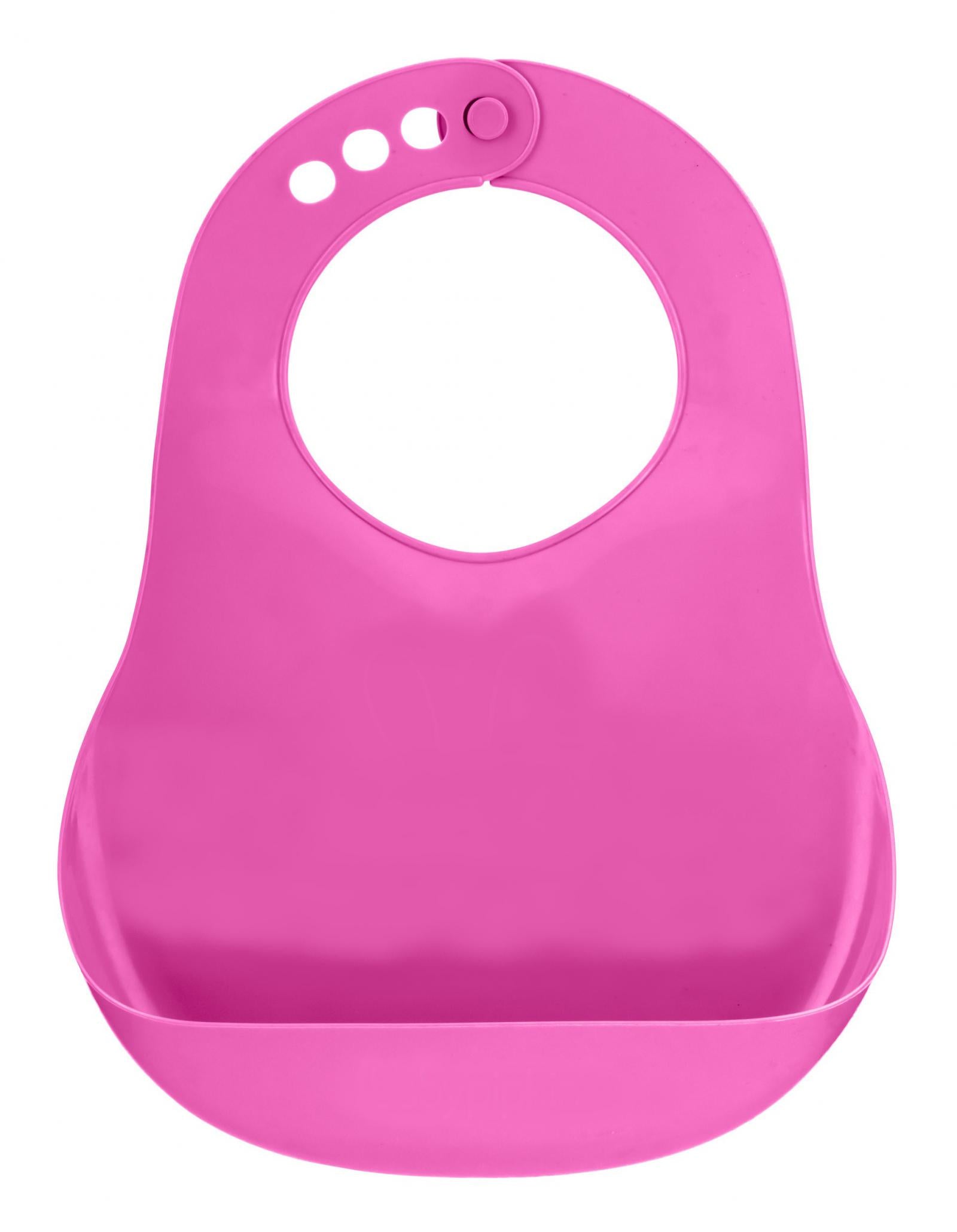 BabyPipkin Plastic Easy Clean Bib With Crum Catcher | High Quality Tissue Product Online - Product Image