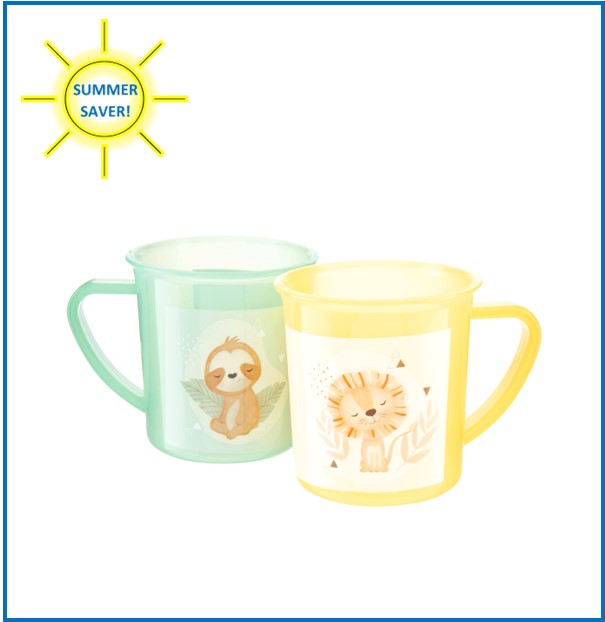 Baby Pipin drinking Cups 2Pack For 6+Months