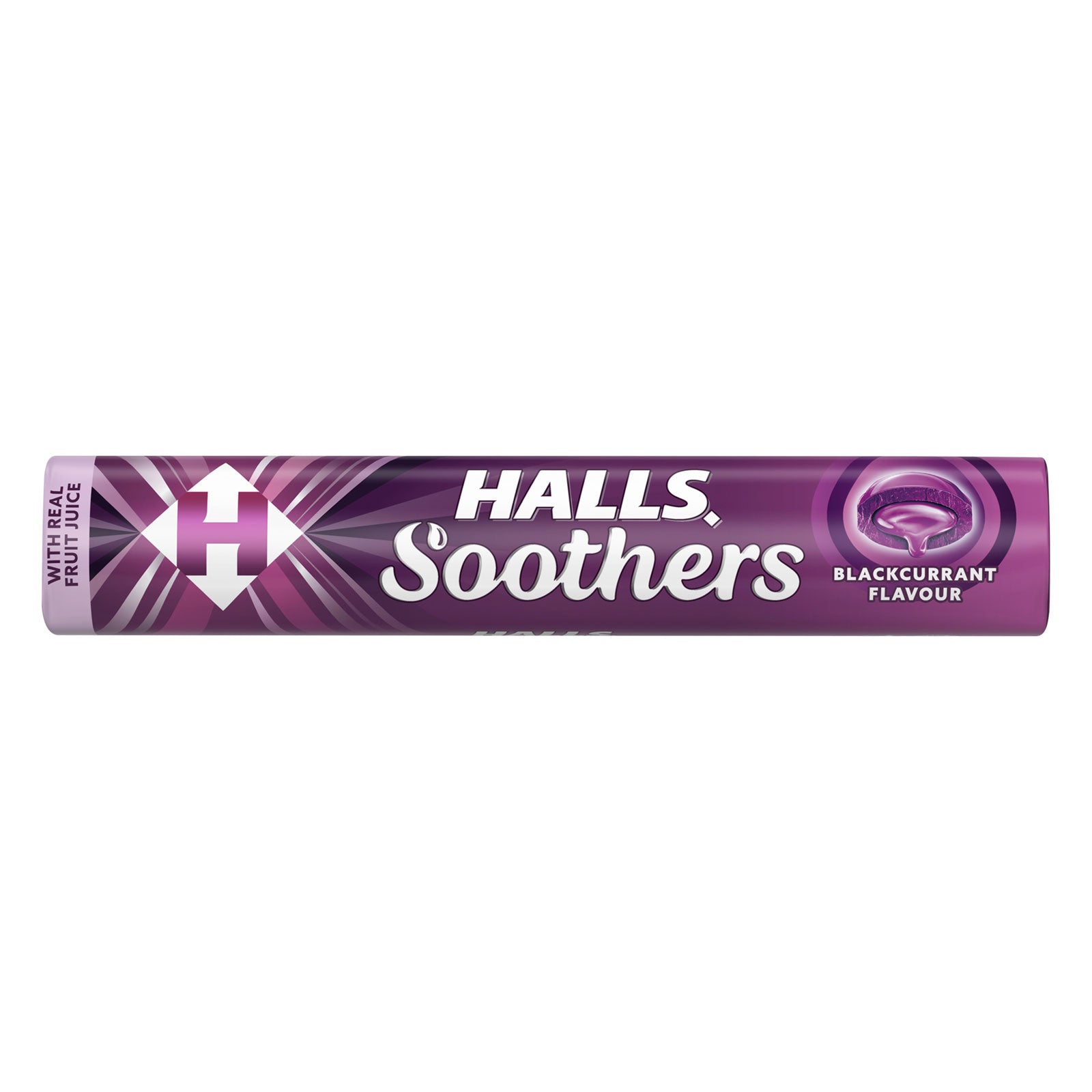 Halls Soothers Blackcurrent Juice Sweets 45g