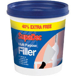 Supadec Ready Mixed Multi Purpose Filler 1KG (+ 40% Extra)