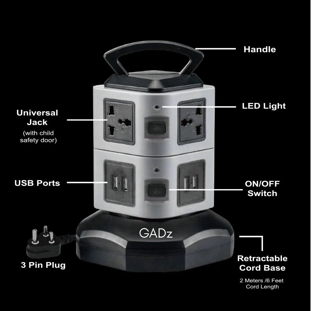 Gadz Tower Extension Lead