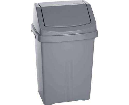 Wham 50 Liter Swing Bin colour (Sliver)