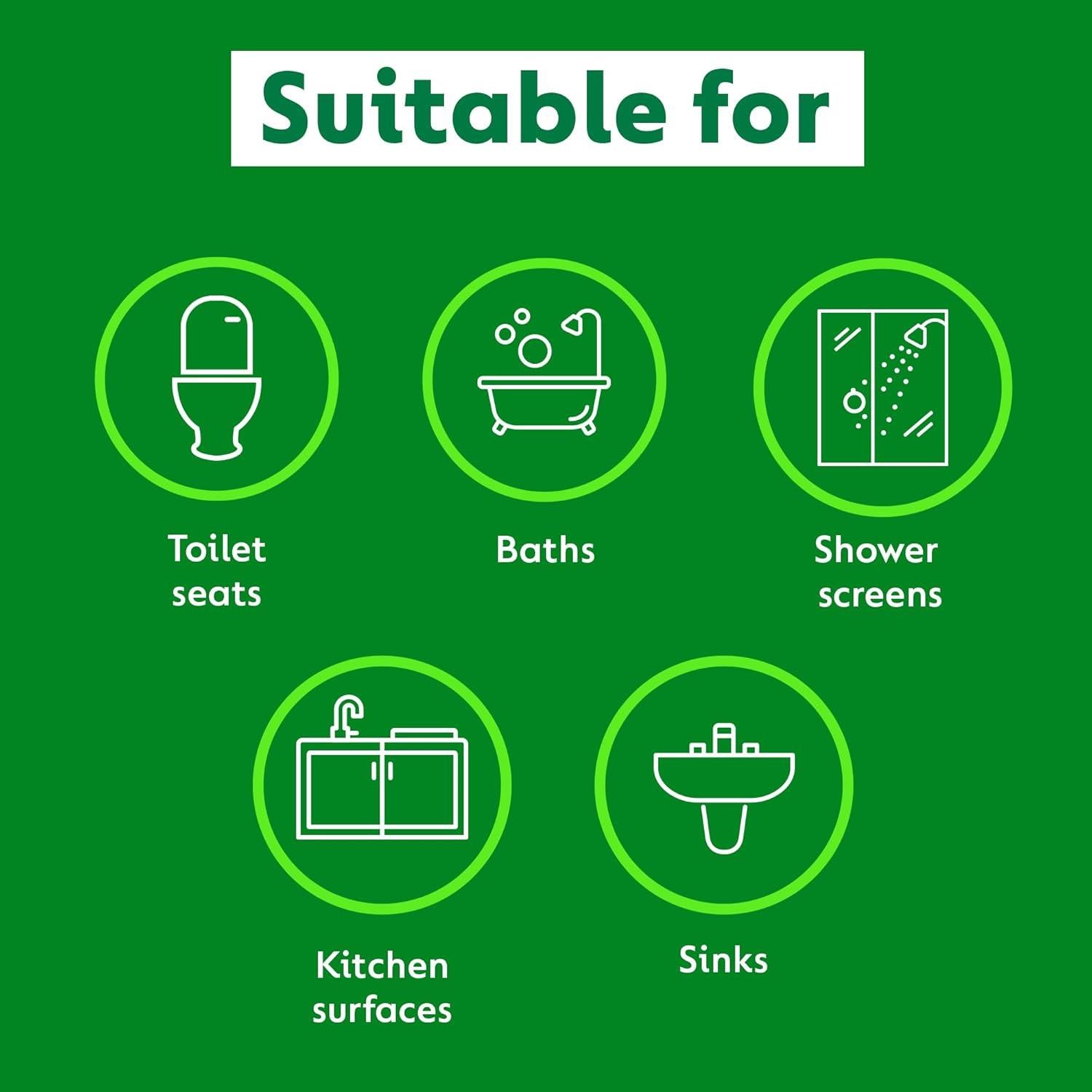 6 x Dettol Power and Fresh Pomegranate and Lime Multi Purpose Spray 1Litre