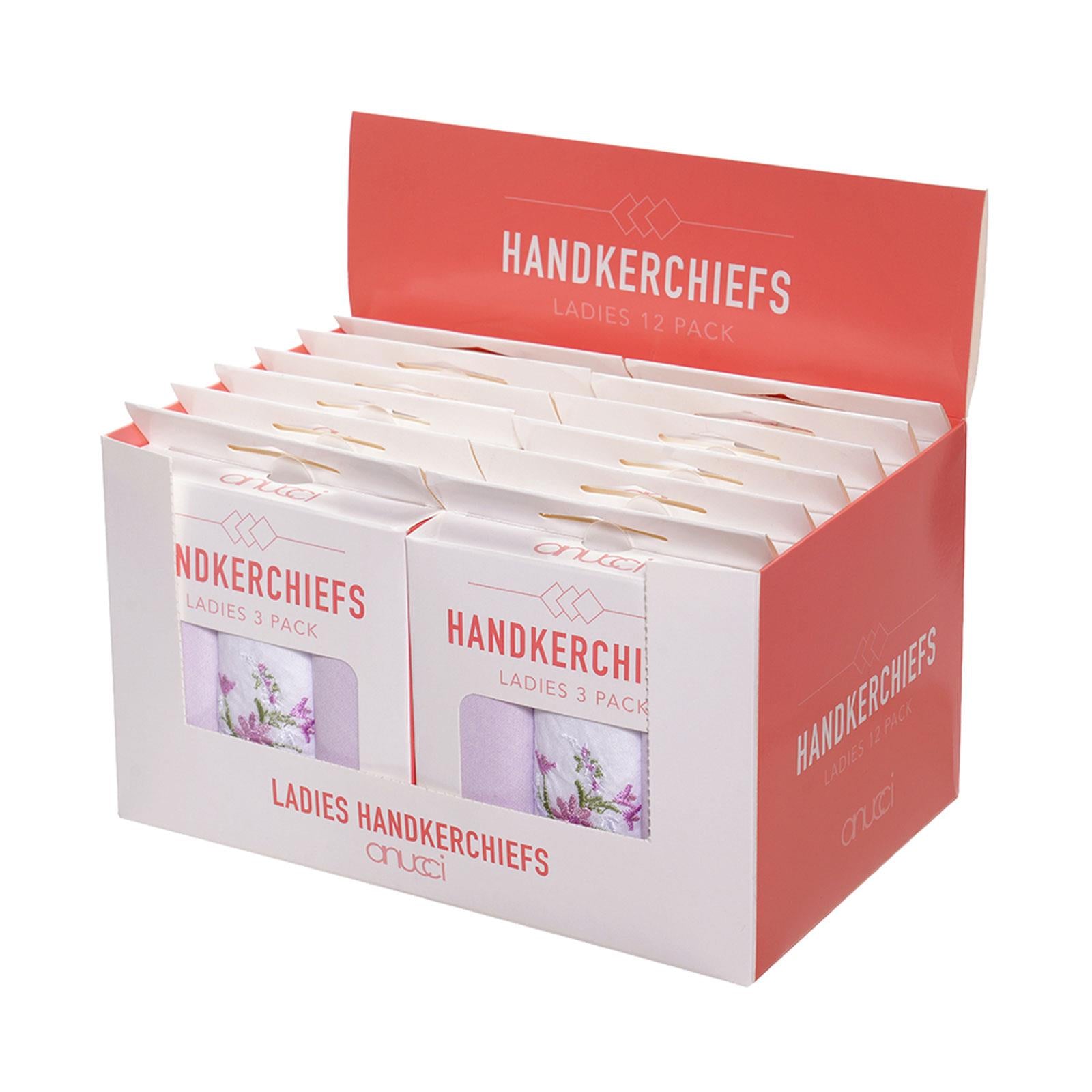 Ladies Handkerchief Pack of 3 ( Only 1 Pack will be supplied)