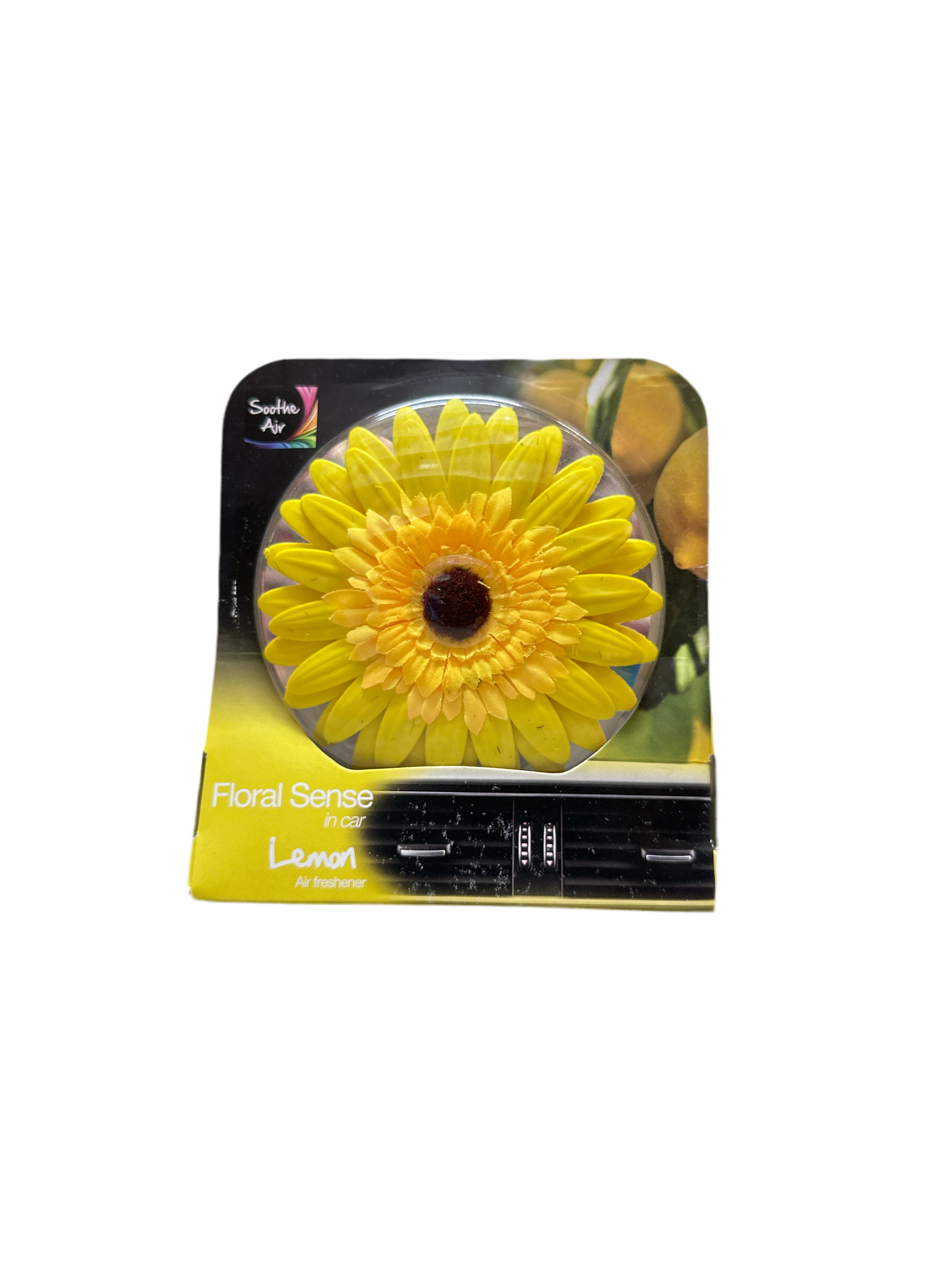 Soothe Air Floral Sense In Car Lemon Air Freshener