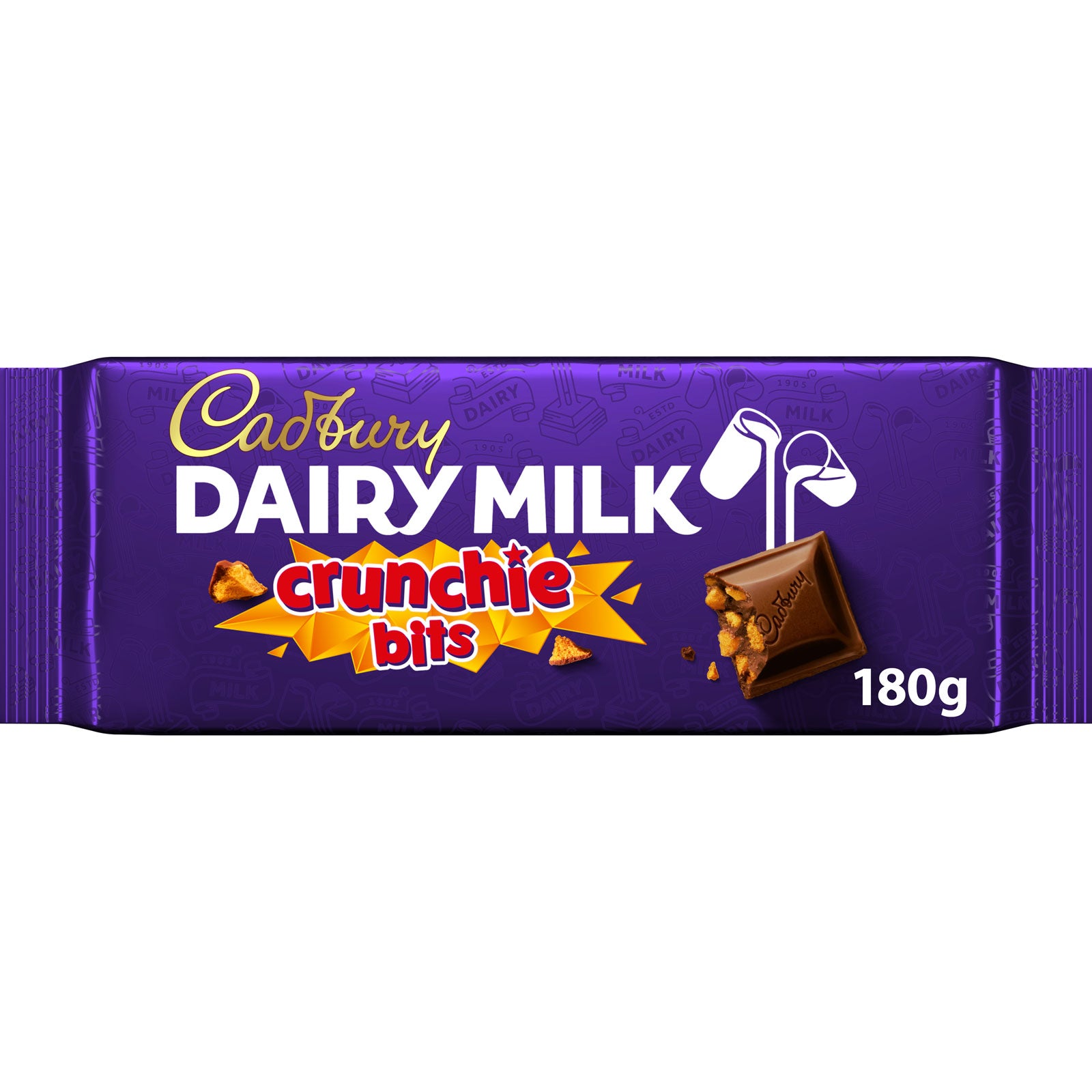 Cadbury Dairy Milk Crunchie Bits 180g | High Quality Chocolate & Sweets Online - Product Image