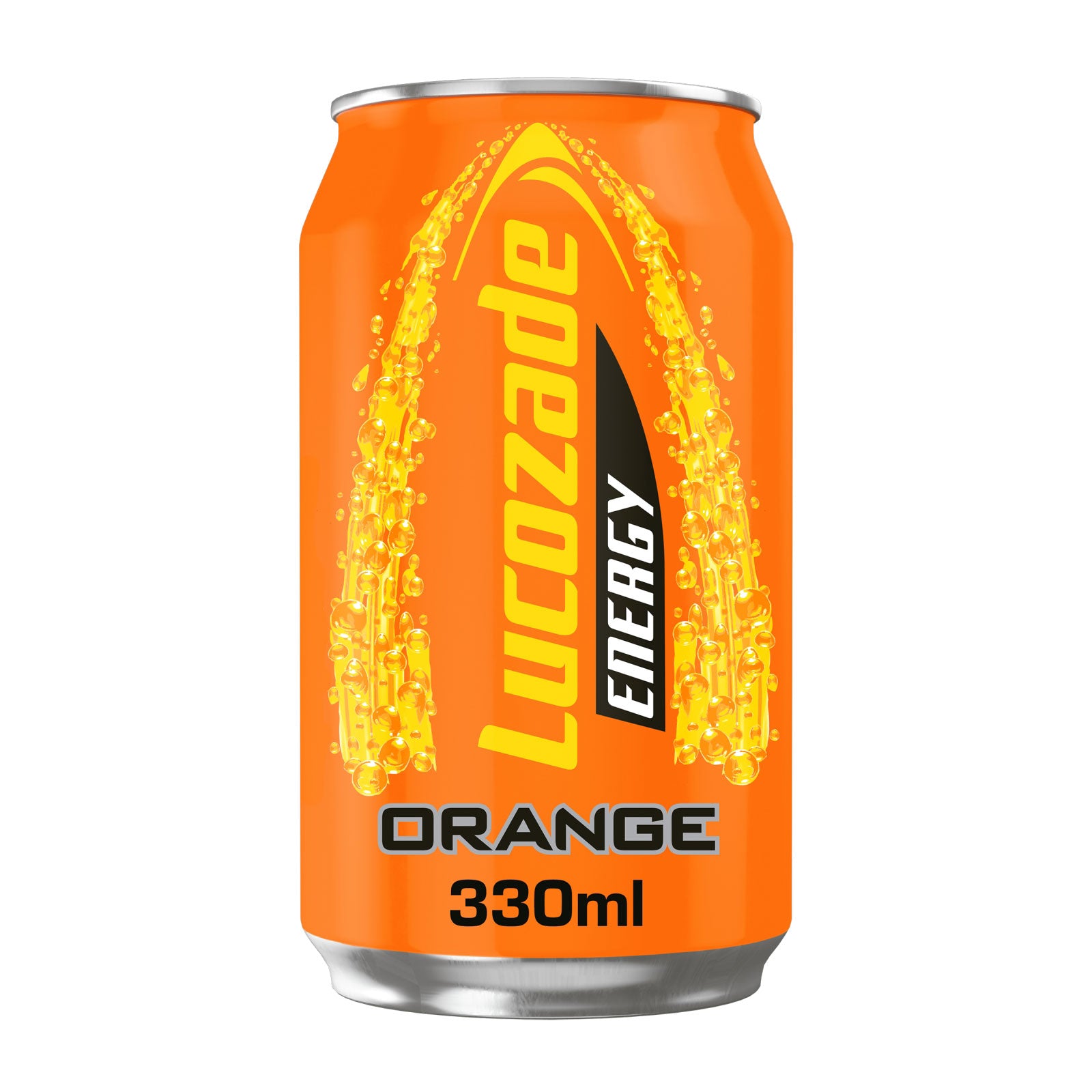 Lucozade Can Orange 330ml