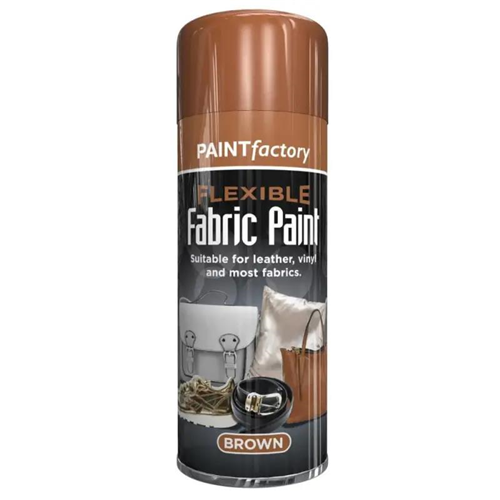 Paint Factory Fabric & Vinyl Brown 200ml