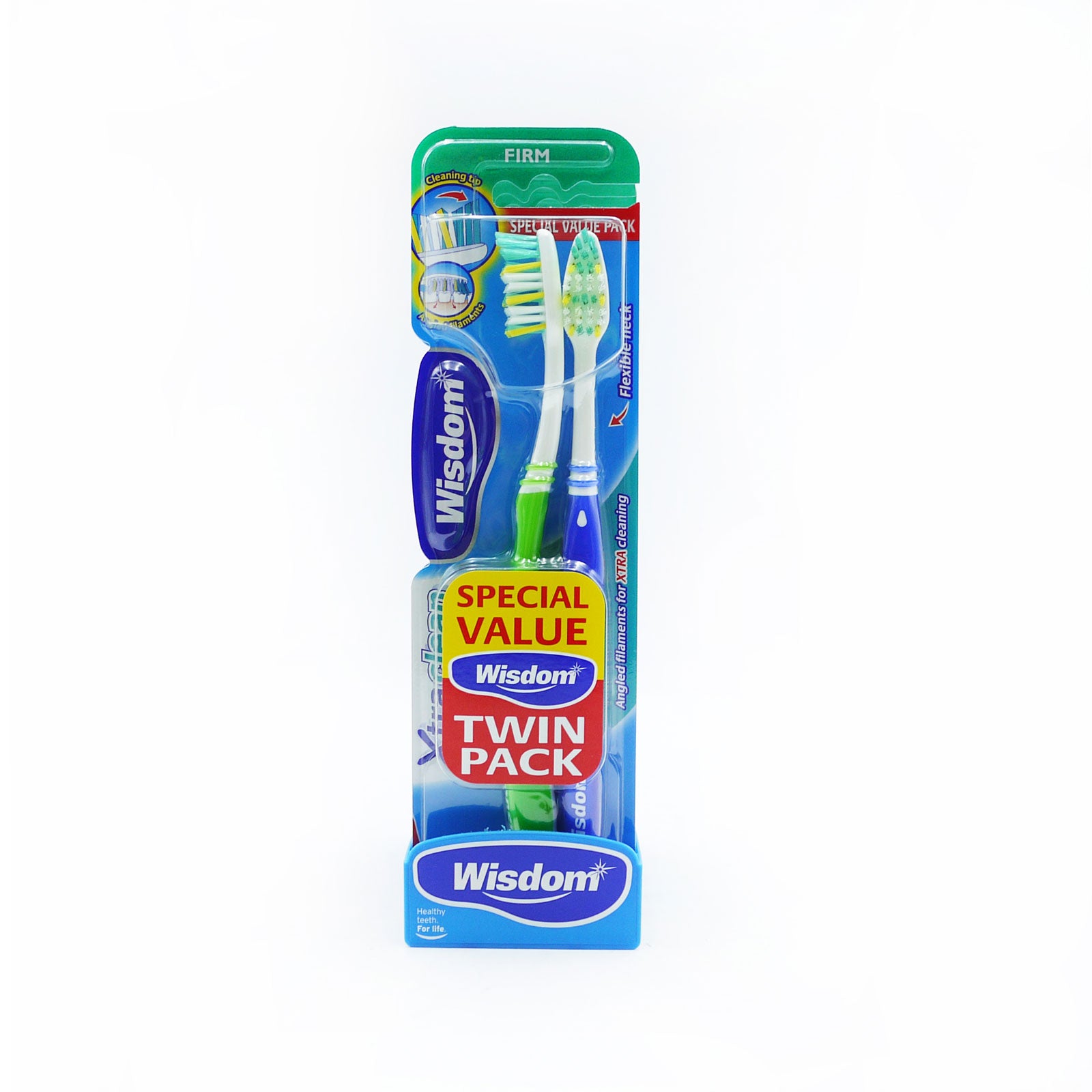 Wisdom Firm Toothbrush Twin Pack