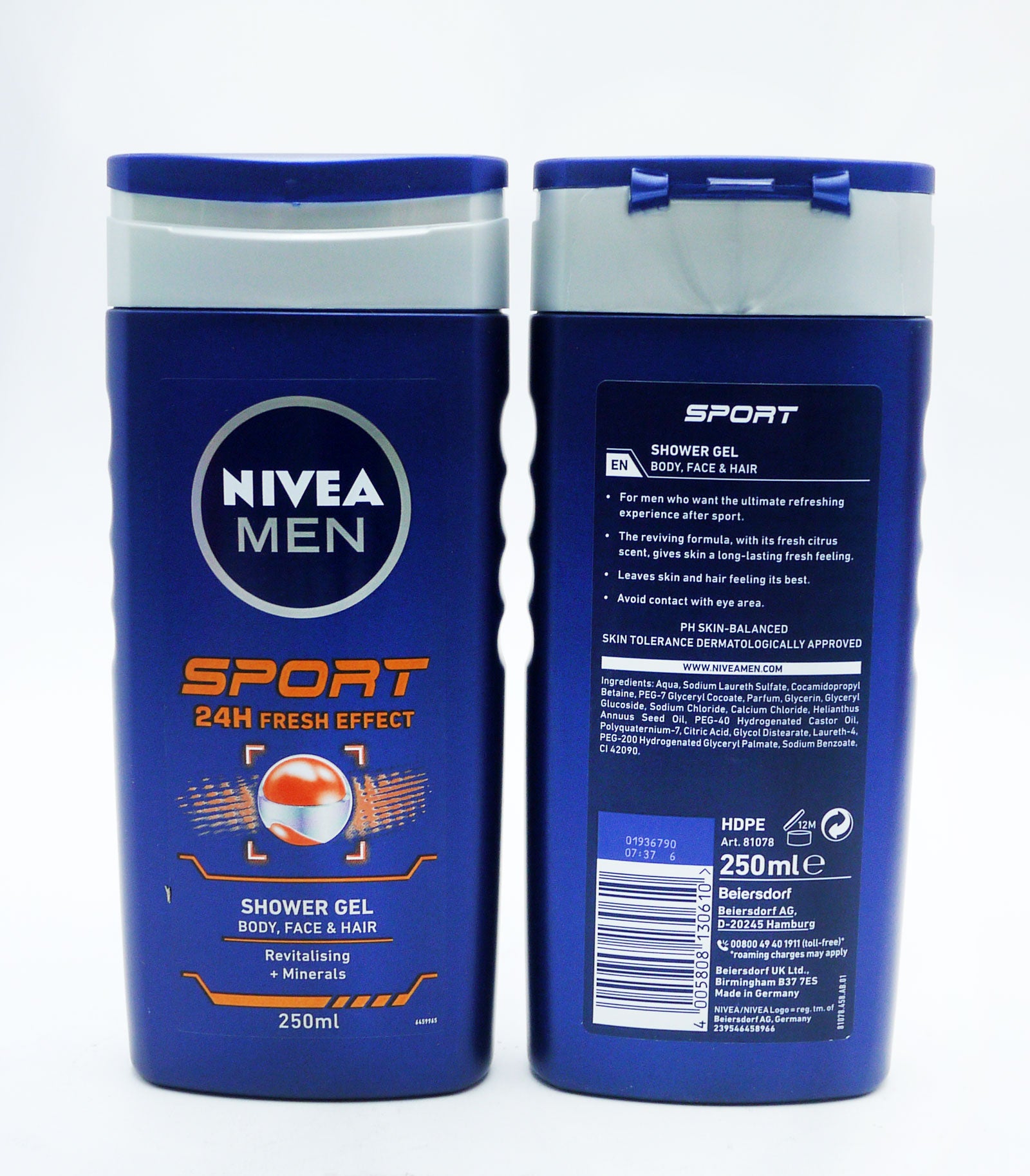 Nivea Men Sport 3 in 1 Shower Gel 250ml