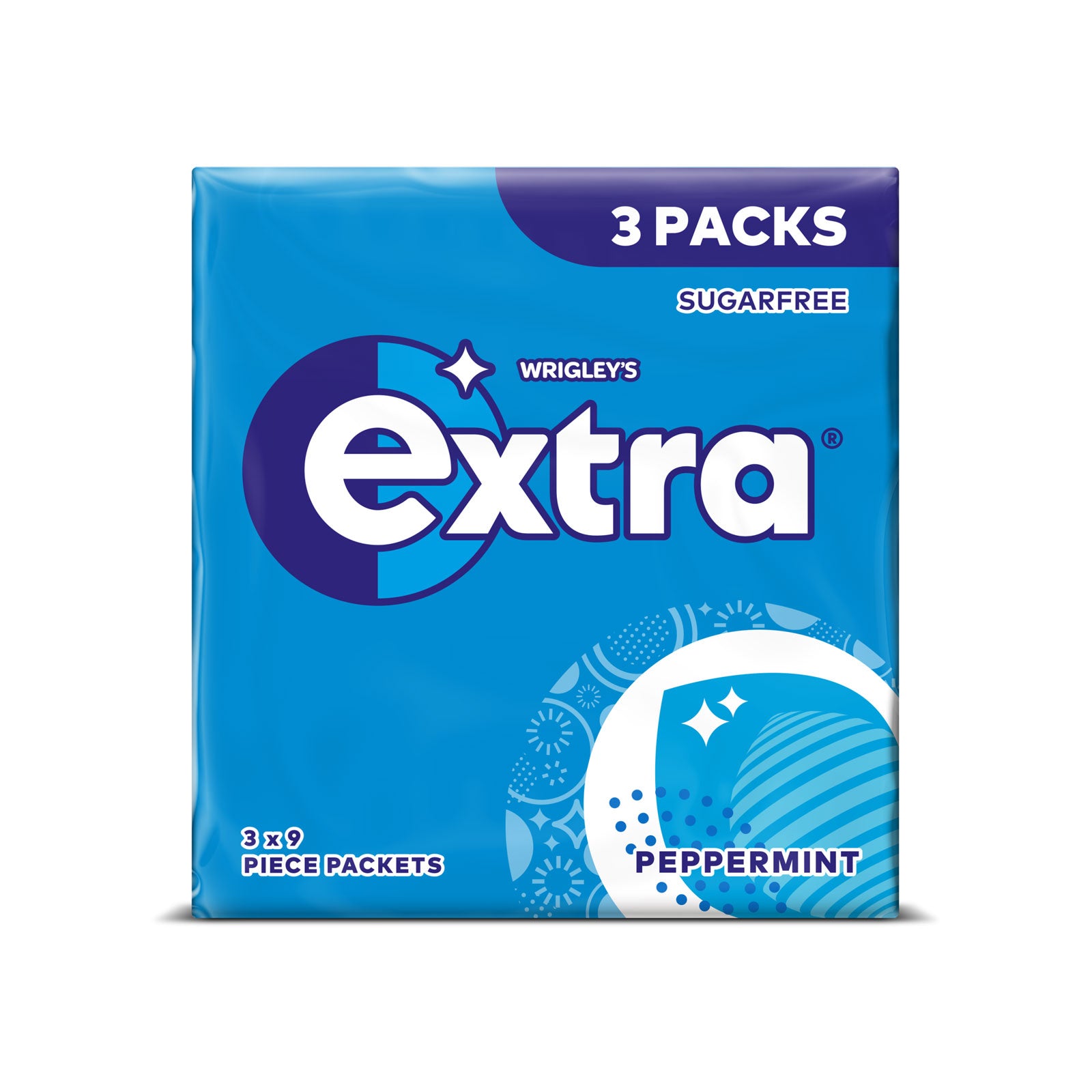 Wrigleys Extra Peppermint Multipack 3pk