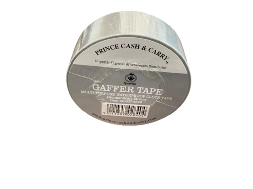 Silver Gaffer Tape 48mm x 50mts