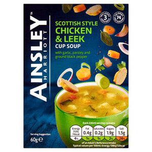 Ainsley Harriott Scottish Style Chicken & Leek Cup Soup 60g