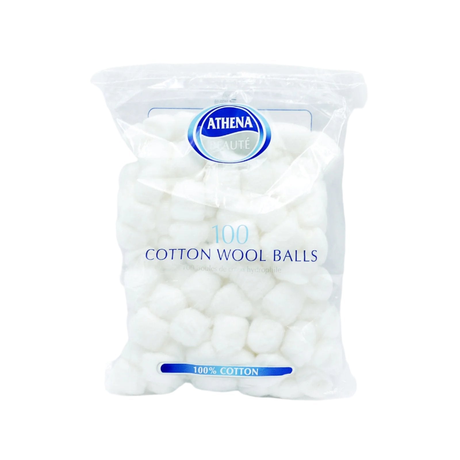 Athena Beaute Cotton Balls White 100 Pack