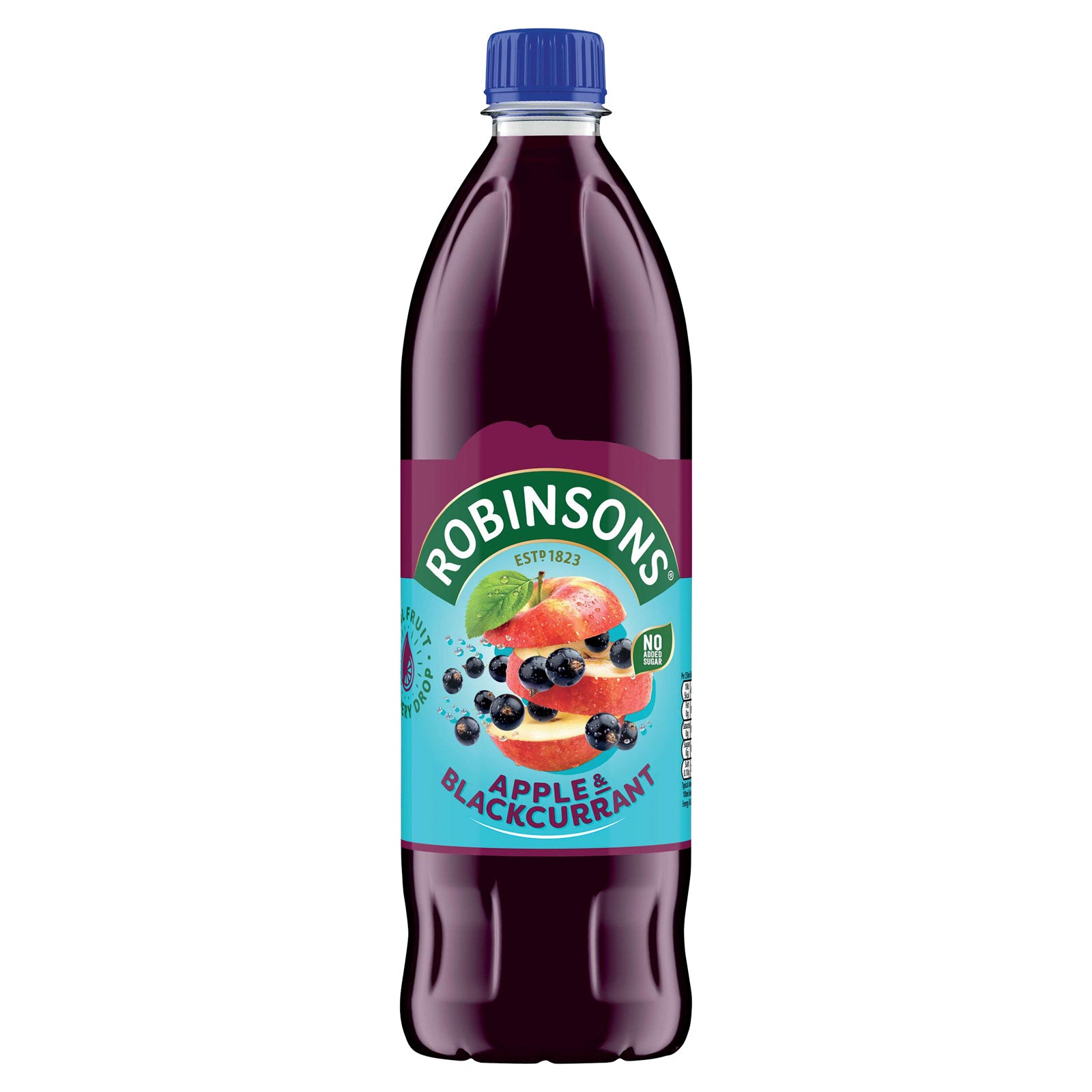 Robinsons Apple Blackcurrant No Added Sugar 1L