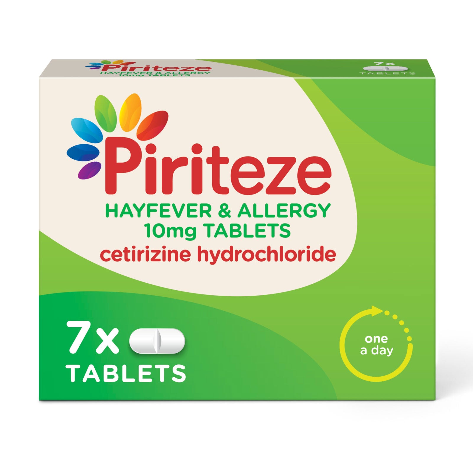 Piriteze Hayfever & Allergy 7 Tablets 10mg