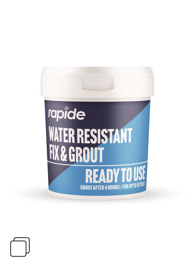 Rapide Water Resistant Fix & Grout Tub 470G