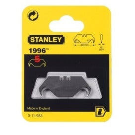 Stanley 1996 Trimming Knife Blade Card of 5