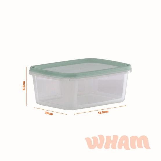 Wham Set of 5 Everyday 0.5L Food Box&Lid Clr/Blue