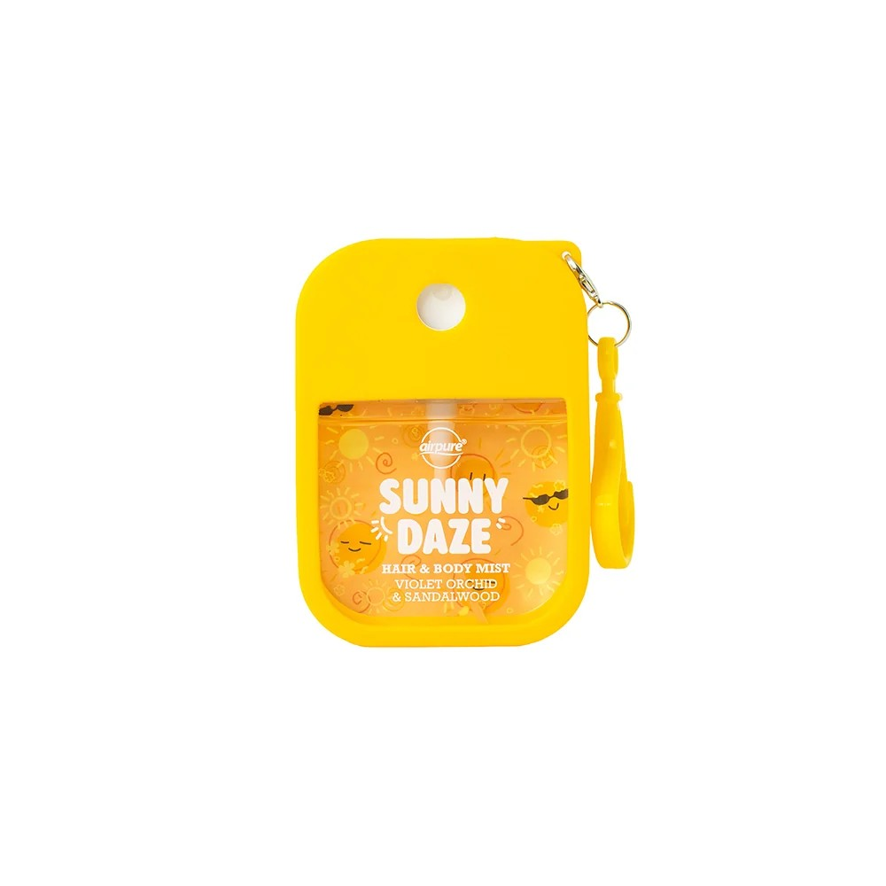 Airpure Hair & Body Mist keyring ( Tutti Cutie, Sunny Daze, Sugar Kisses,Coconut)
