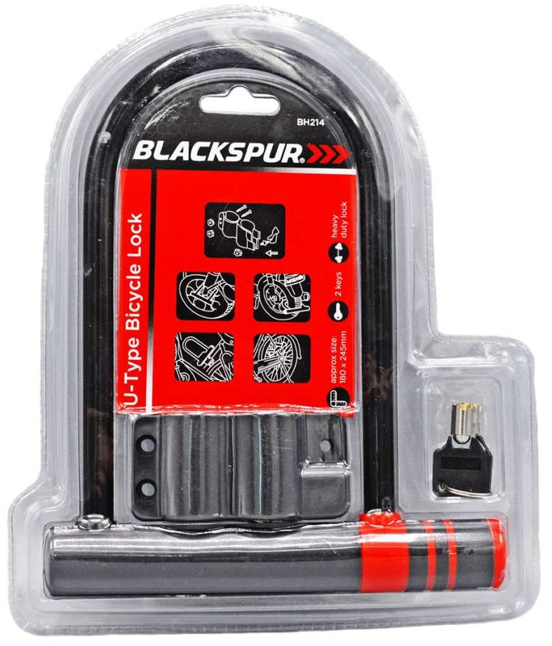 BLACKSPUR U-Type Bicycle Lock