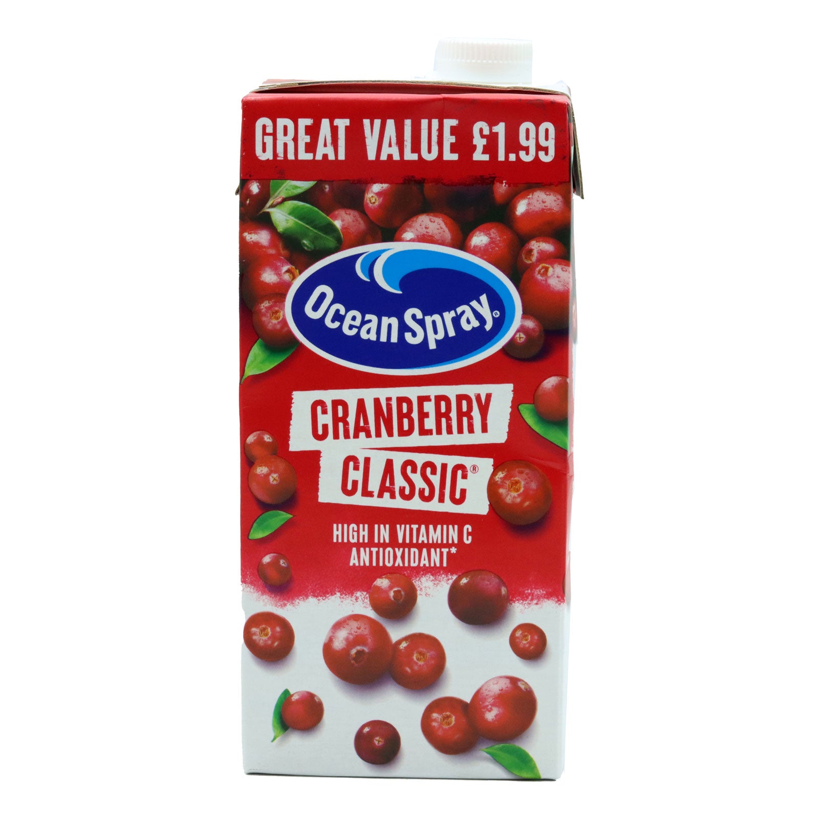 Ocean Spray Cranberry Classic 1Litre | High Quality Beverage Product Online - Product Image