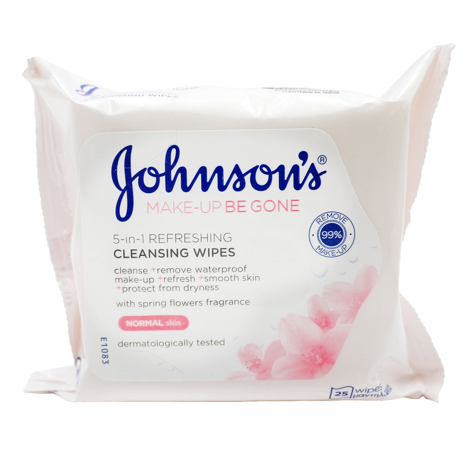 Johnsan's Make-Up BE Gone Cleansing 25 Wipes