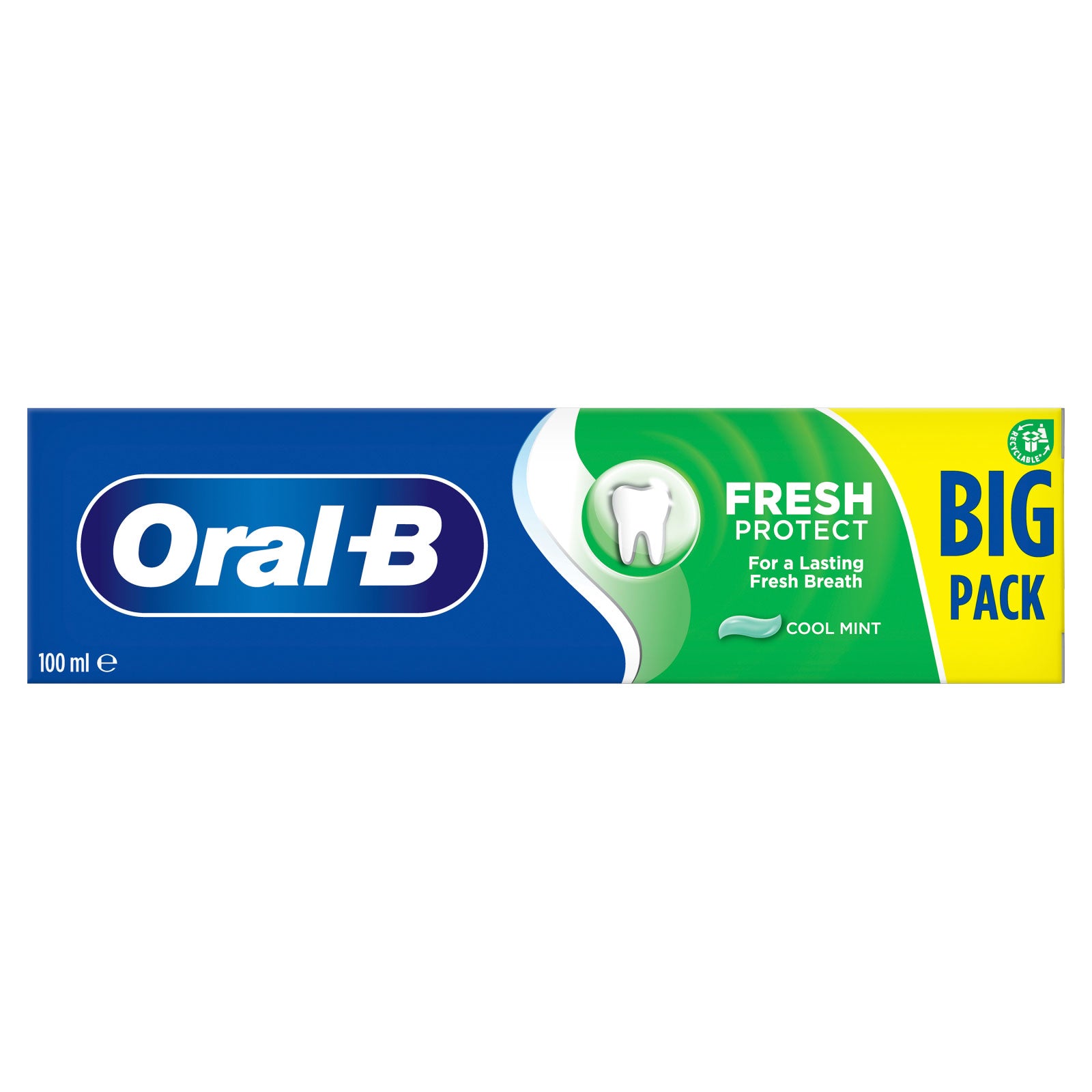 Oral B Toothpaste Fresh Protect Cool Mint 100ml | High Quality Tissue Product Online - Product Image