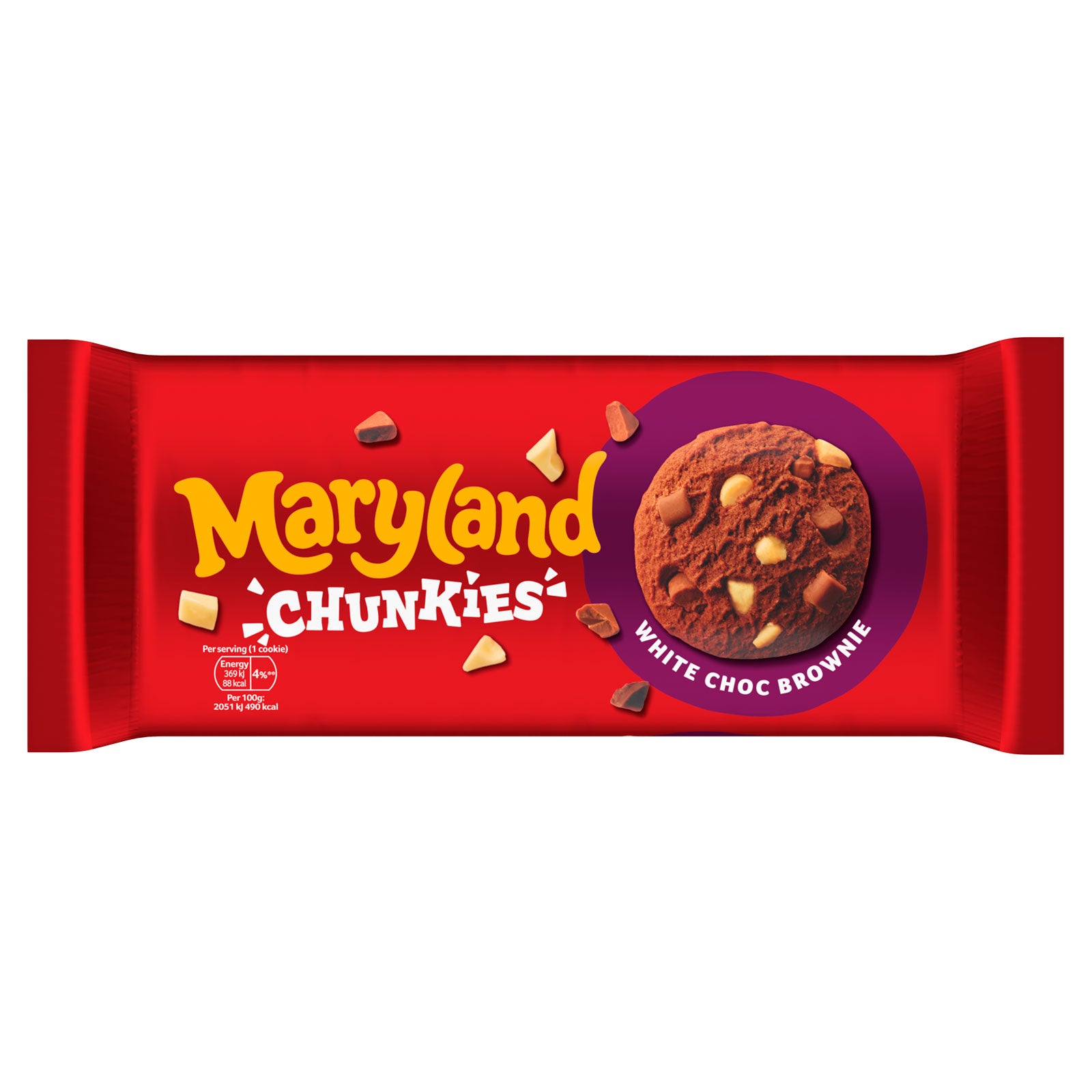 Maryland Big and chunky White Choc Chunk Browni 144g