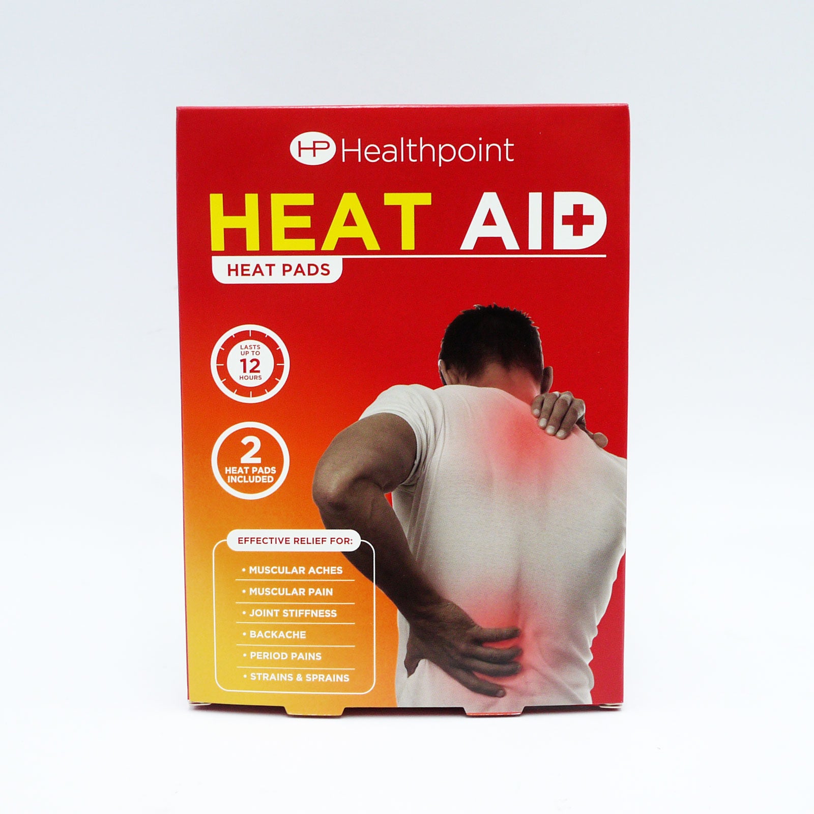 Healthpoint Heat Aid Heat Pads 2 Pad