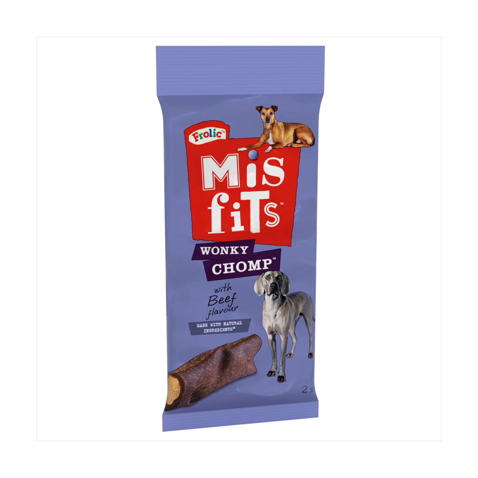 Mis Fits Wonky Chomps Beef Flavour 170g