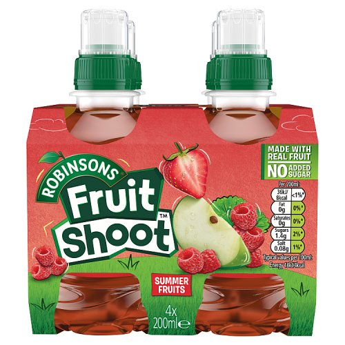 Fruit Shoot Summer Fruits 4pk