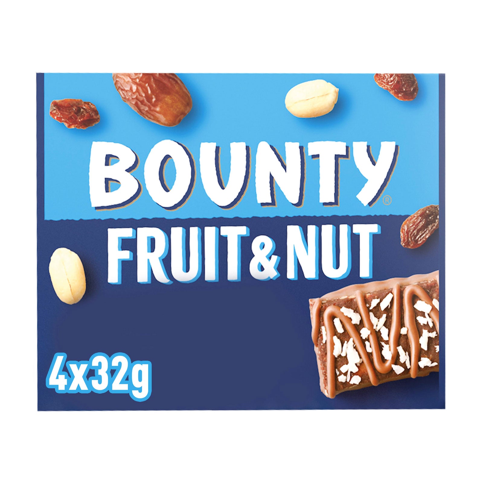 Bounty Fruit And Nut 4pack | High Quality Chocolate & Sweets Online - Product Image