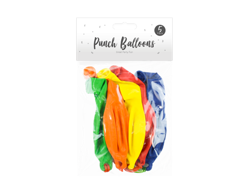 Punch Ball Balloons 5 Pack