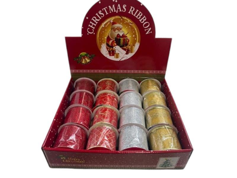 Christmas Ribbon 4 Assorted (only onw will be supplied)