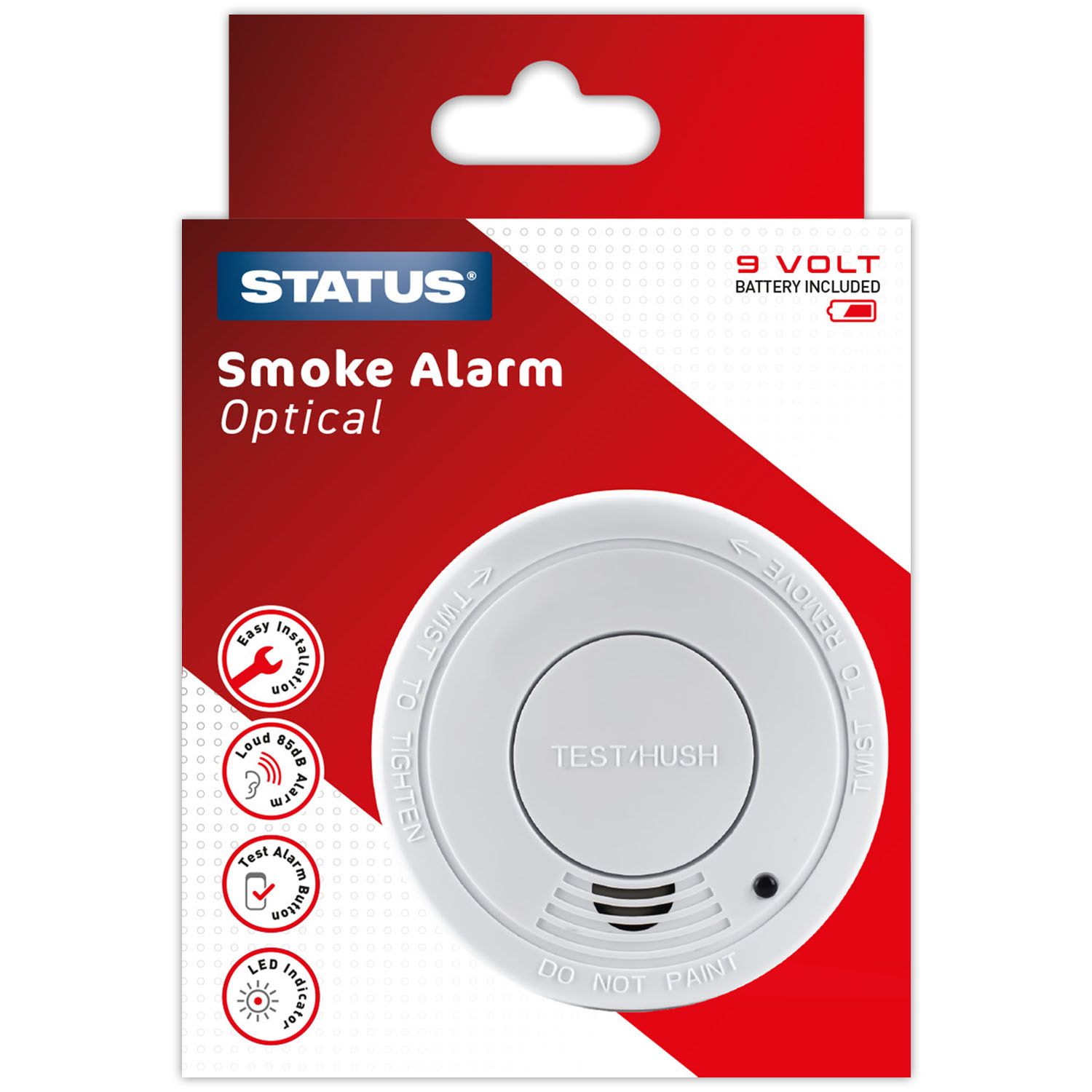 Status Photoelectric Smoke Alarm