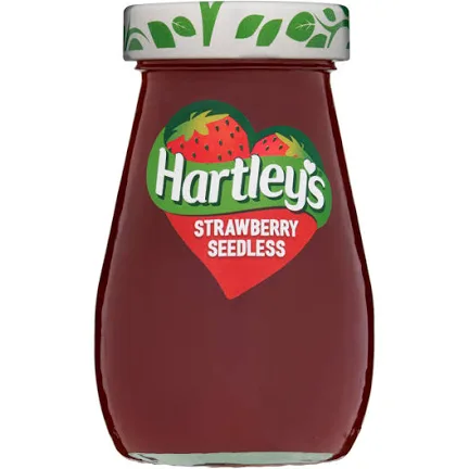 Hartley's Strawberry Seedless 300g