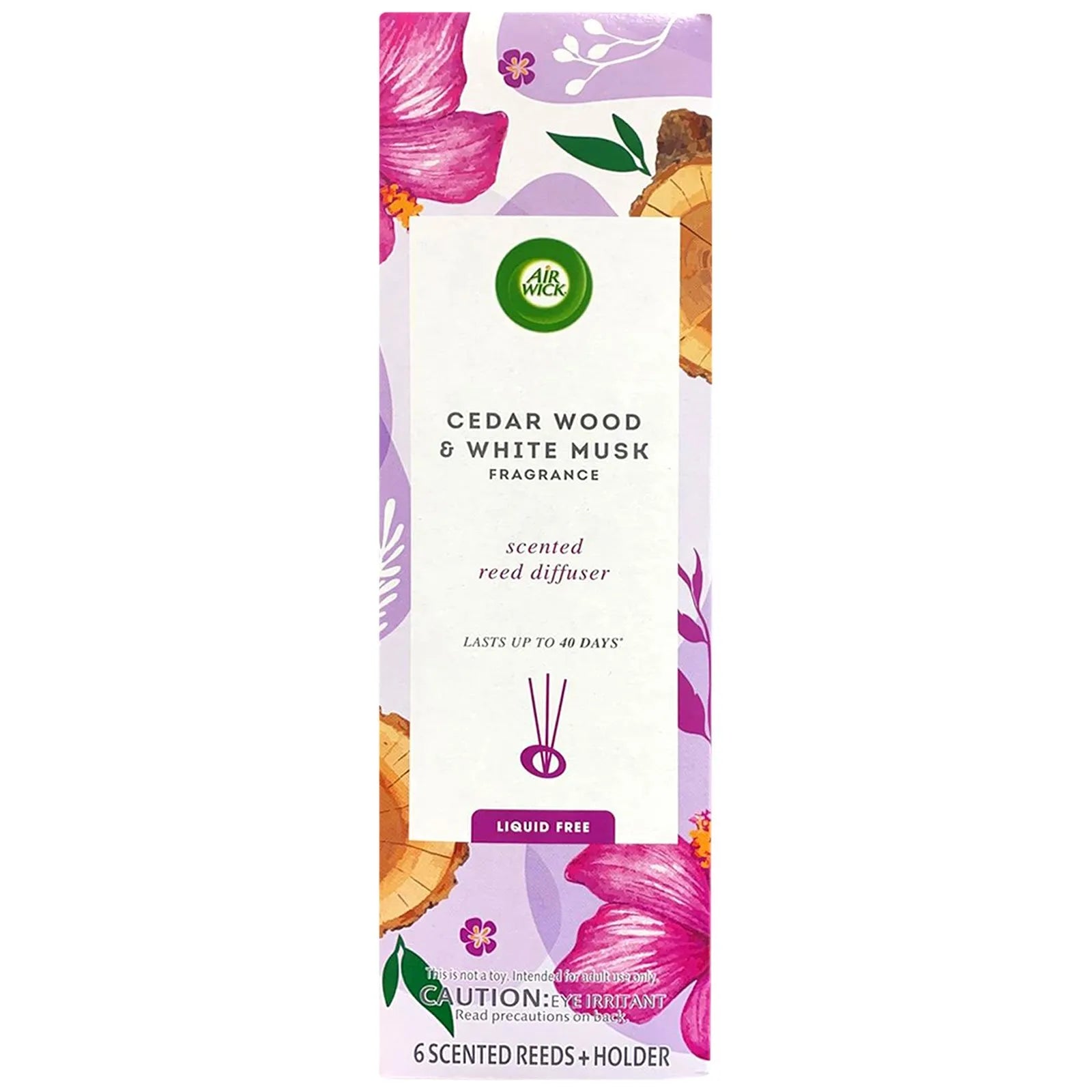 AirWick Reed Diffuser, Cedar Wood & White Musk