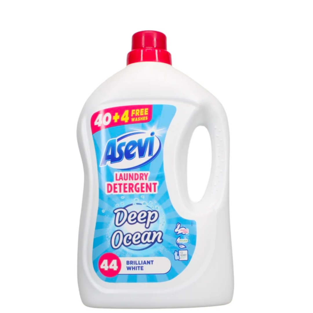 Asevi Laundry Detergent Liquid Colours 44 Washes 2376ML