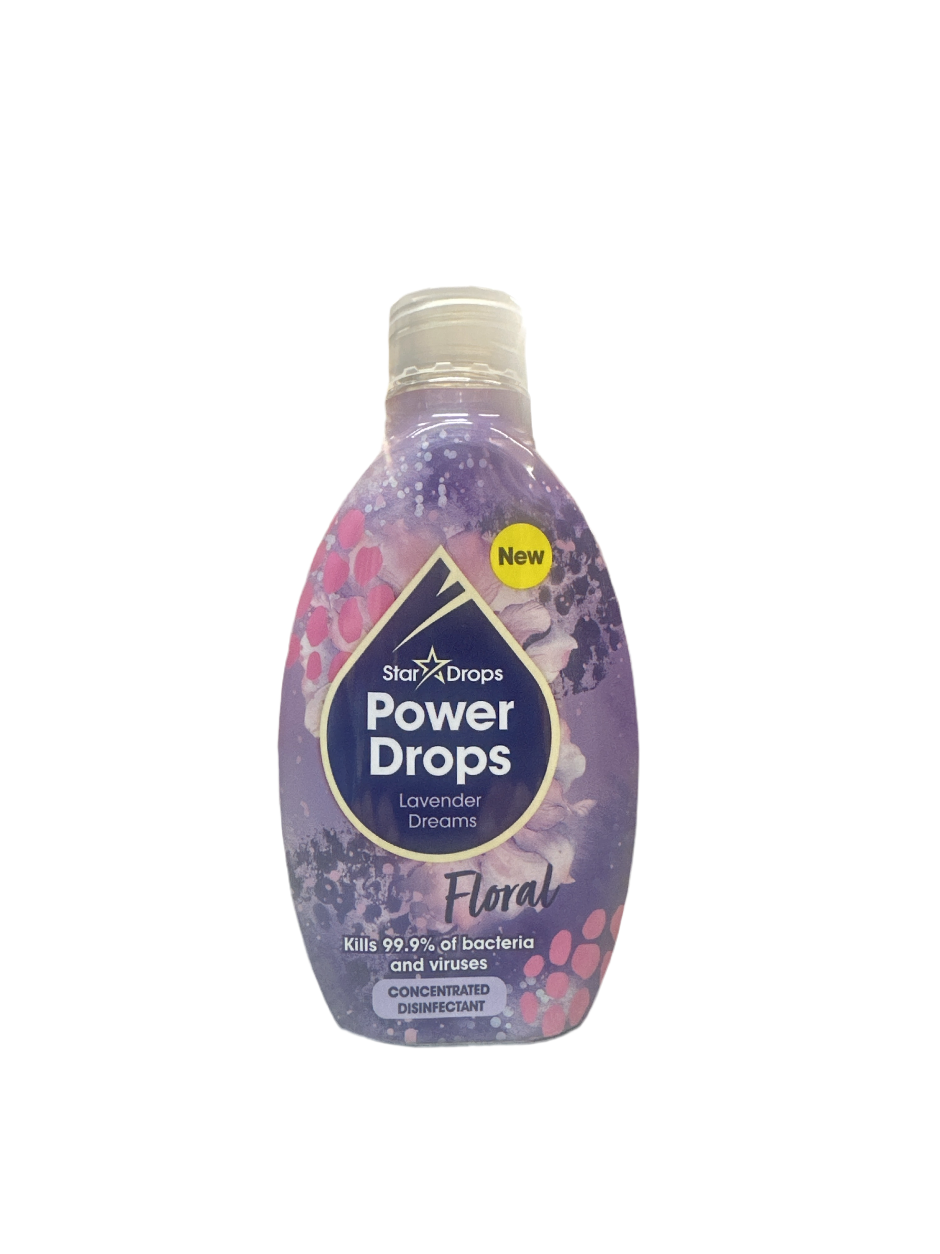 Stardrops Powerdrops Conc Disinfectant Floral 250ml