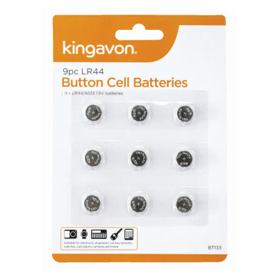 9PC Lr44 Botton Cell Batteries