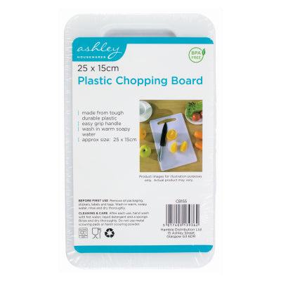 Ashley Plastic Chopping Baord 25 x 15cm