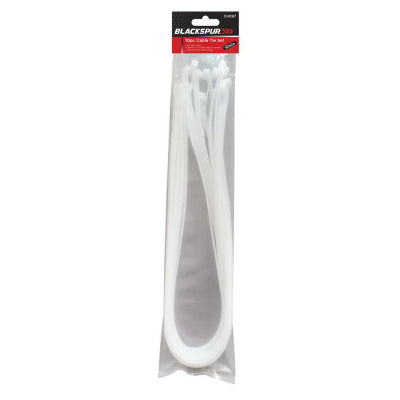 Blackspur 10pc Cable Tie Set White